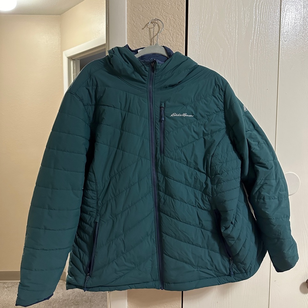 Woman’s Plus Size Eddie Bauer Reversible Coat